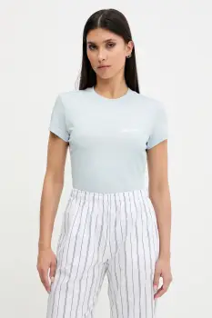 Karl Lagerfeld Jeans tricou din bumbac culoarea alb, A1W17004 imagine