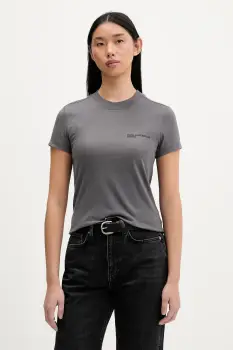 Karl Lagerfeld Jeans tricou din bumbac culoarea alb, A1W17004 imagine