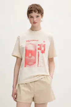 Karl Lagerfeld Jeans tricou pentru femei, din bumbac imagine