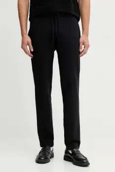 Karl Lagerfeld pantaloni barbati, culoare negru 554006.255056 imagine