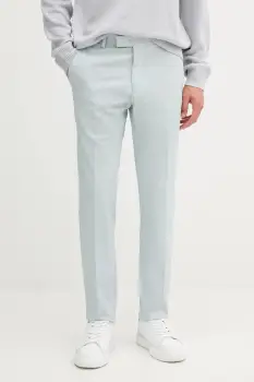 Karl Lagerfeld pantaloni barbati, culoarea gri, mulata, 552018.255002 imagine