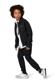 Karl Lagerfeld pantaloni copii culoarea negru, uni, Z30629 imagine