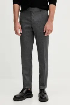 Karl Lagerfeld pantaloni culoarea gri, drept, 553590.505710 imagine