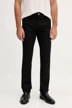Karl Lagerfeld pantaloni culoarea negru, mulata, 553815.265840 imagine