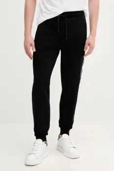 Karl Lagerfeld pantaloni de trening culoarea negru, cu imprimeu, 553910.705034 imagine