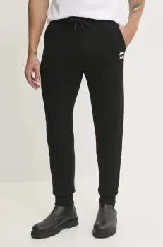Karl Lagerfeld pantaloni de trening culoarea negru, neted, 500900.705713 imagine
