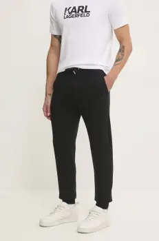 Karl Lagerfeld pantaloni de trening culoarea negru, neted, 500900.705752 imagine