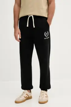 Karl Lagerfeld pantaloni de trening din bumbac culoarea negru, uni, A3M44004 imagine