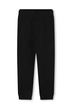 Karl Lagerfeld pantaloni de trening pentru copii culoarea negru, neted, Z30263 imagine