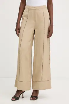 Karl Lagerfeld pantaloni pentru femei,cu vascoza imagine