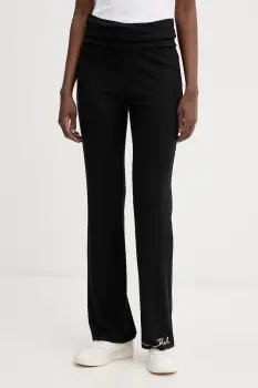 Karl Lagerfeld pantaloni pentru femei,cu vascoza imagine