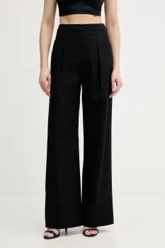 Karl Lagerfeld pantaloni pentru femei, din bumbac imagine