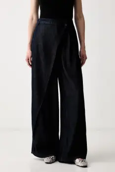 Karl Lagerfeld pantaloni pentru femei din lyocell imagine