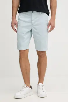 Karl Lagerfeld pantaloni scurti chinos de barbati din bumbac cu elastan imagine