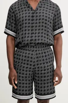 Karl Lagerfeld pantaloni scurti culoarea negru, 561881.265702 imagine