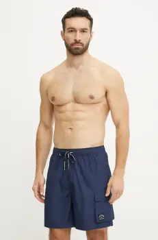 Karl Lagerfeld pantaloni scurti de baie culoarea albastru marin, A1M46055 imagine