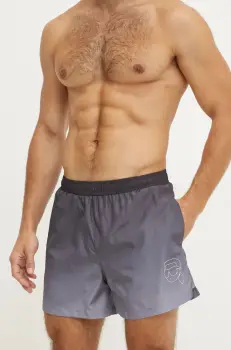 Karl Lagerfeld pantaloni scurti de baie culoarea gri, A1M46057 imagine