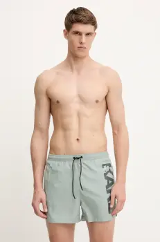 Karl Lagerfeld pantaloni scurti de baie culoarea turcoaz, A1M46013 imagine