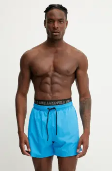 Karl Lagerfeld pantaloni scurti de baie culoarea verde, A1M46058 imagine