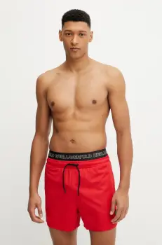 Karl Lagerfeld pantaloni scurti de baie culoarea verde, A1M46058 imagine