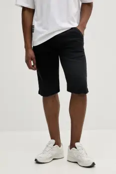 Karl Lagerfeld pantaloni scurti  din in culoarea negru, 552815.265816 imagine