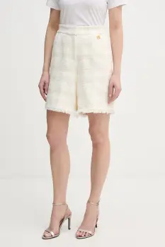 Karl Lagerfeld pantaloni scurti eleganti pentru femei, cu amestec de lana imagine