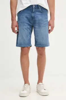 Karl Lagerfeld pantaloni scurti pentru barbati, din denim KL-SCOT imagine