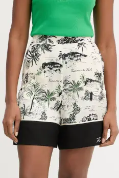 Karl Lagerfeld pantaloni scurti pentru femei,cu vascoza imagine