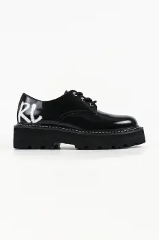 Karl Lagerfeld pantofi pentru femei din piele Kyla imagine