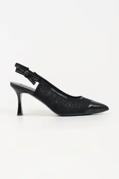 Karl Lagerfeld pantofi stiletto piele Sienna imagine