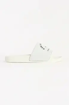 Karl Lagerfeld papuci KONDO 2.0 femei, culoarea alb, KL80908A imagine