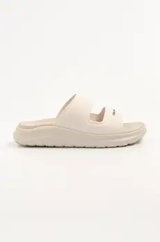 Karl Lagerfeld papuci SKUBA 2 barbati, culoarea bej, KL77005 imagine