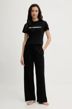 Karl Lagerfeld pijamale de bumbac IKON imagine