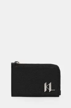 Karl Lagerfeld portofel barbati, culoarea negru, 246M3214 imagine