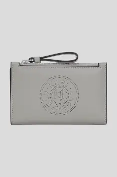 Karl Lagerfeld portofel culoarea gri, A3W32025 imagine