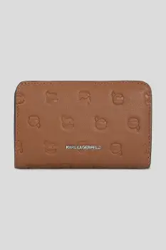 Karl Lagerfeld portofel culoarea maro, A3W32005 imagine