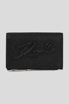 Karl Lagerfeld portofel culoarea negru, A3W32093 imagine