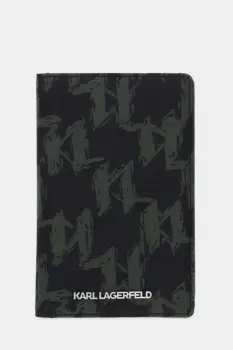 Karl Lagerfeld portofel culoarea negru, A4M32049 imagine