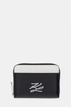 Karl Lagerfeld portofel de dama din piele K/AUTOGRAPH imagine