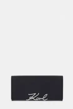 Karl Lagerfeld portofel de dama din piele K/SIGNATURE imagine