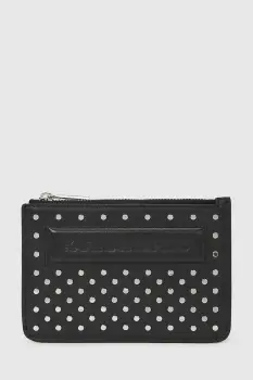 Karl Lagerfeld portofel de piele culoarea negru, A4W32028 imagine