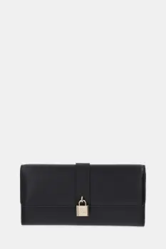 Karl Lagerfeld portofel de piele K/AUTOGRAPH culoarea negru, B1W32026 imagine