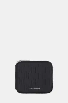 Karl Lagerfeld portofel de piele K/LOOM culoarea negru, B1M32050 imagine