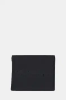 Karl Lagerfeld portofel de piele K/RSG culoarea negru, A3M32050 imagine