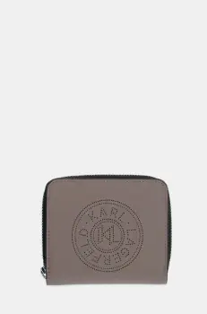Karl Lagerfeld portofel femei, culoarea gri, A1W32084 imagine