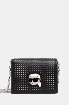 Karl Lagerfeld portofel femei, culoarea negru, 246W3201 imagine