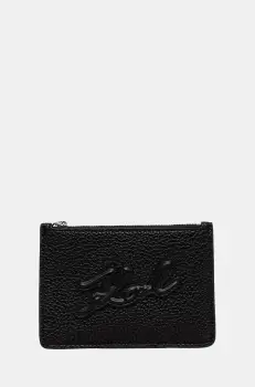 Karl Lagerfeld portofel femei, culoarea negru, A1W32052 imagine