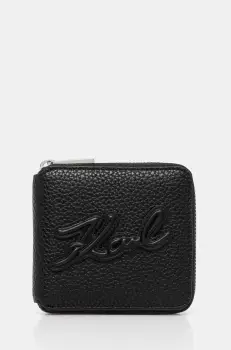 Karl Lagerfeld portofel femei, culoarea negru, A1W32054 imagine