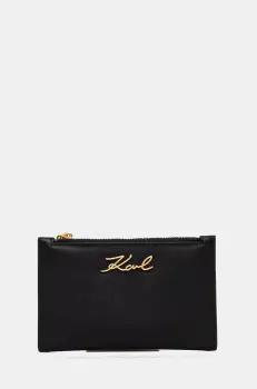 Karl Lagerfeld portofel femei, culoarea negru, A1W32104 imagine