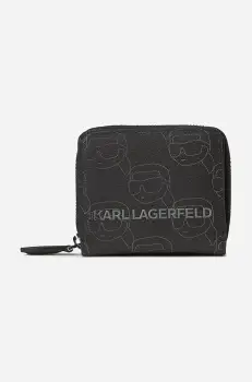 Karl Lagerfeld portofel femei, culoarea negru, A2W32018 imagine